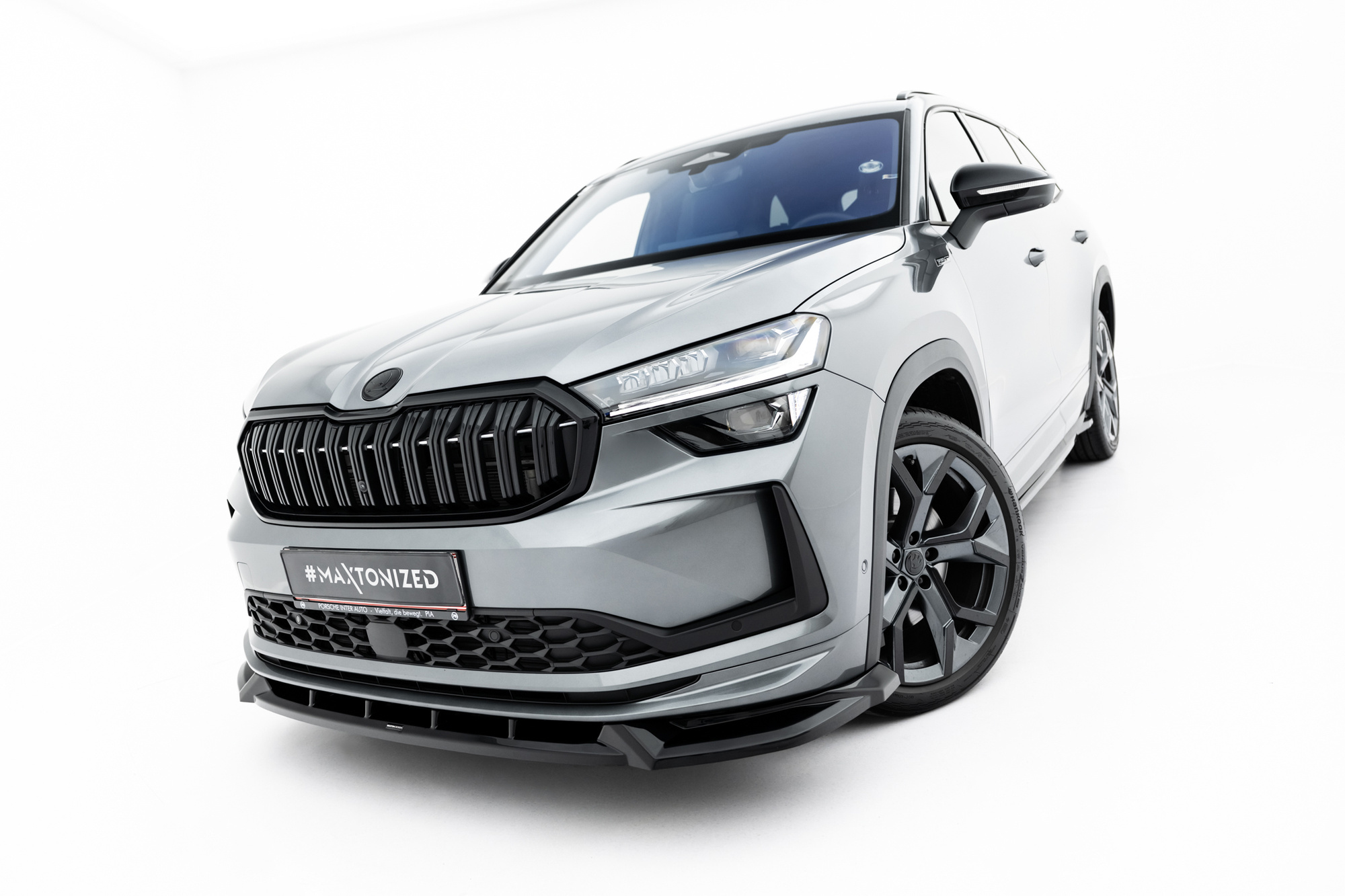 Voorspoiler passend voor Skoda Kodiaq Sportline Mk2 V.1 2024 – Heden