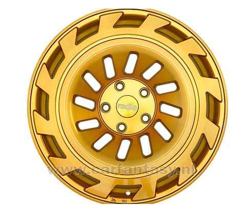 RADI8 T12 8.5/10.0x19 5x112 45 Brushed Gold 66,6 Bree