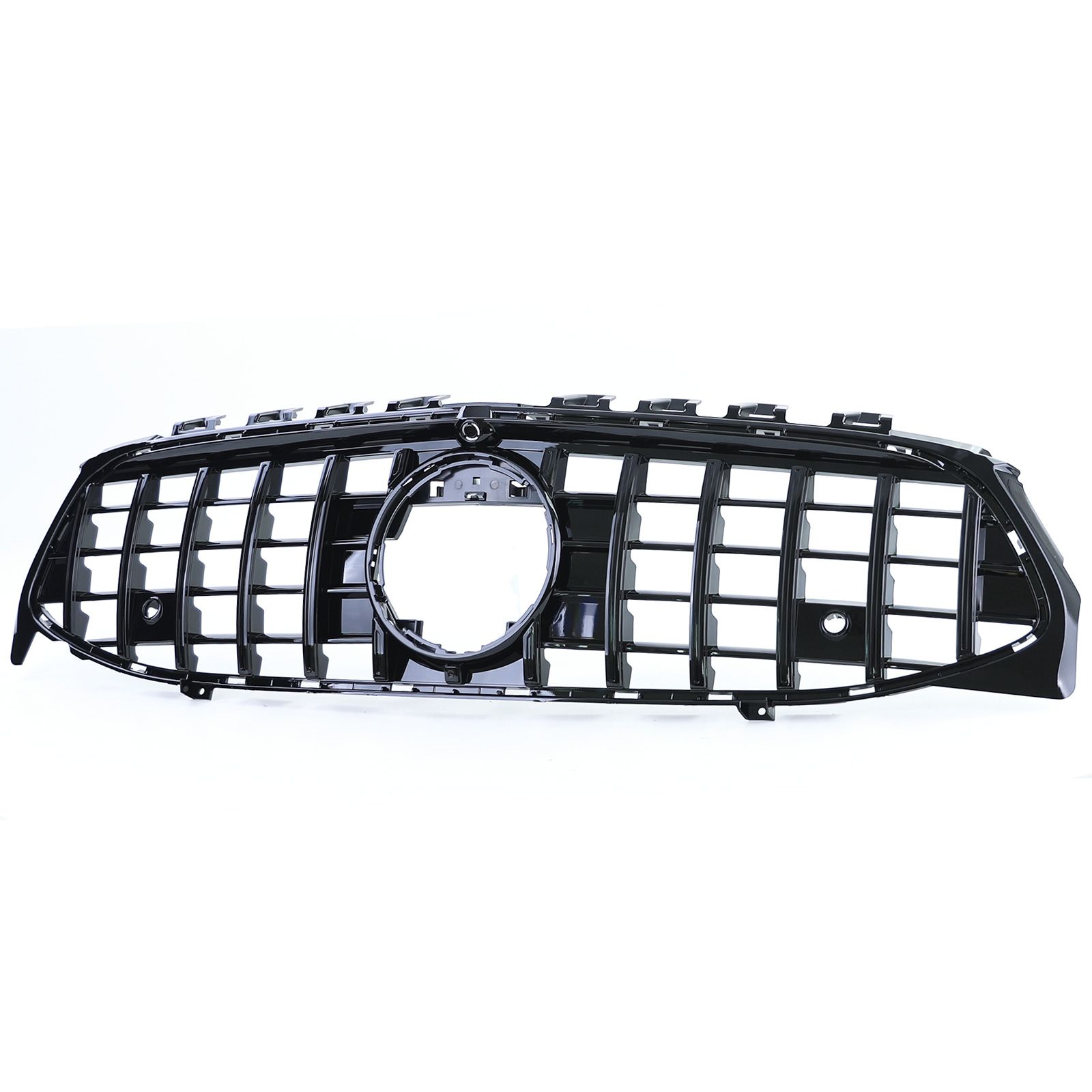 Grill passend voor Mercedes CLA C118, X118 Glans Zwart 19-23 GT Look