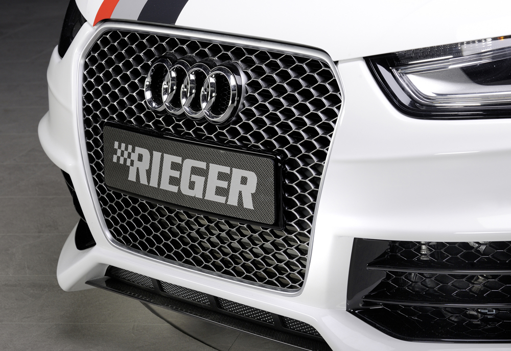 Voorbumper Grill passend voor Audi A4/S4/RS4 RS4 Rieger 2012