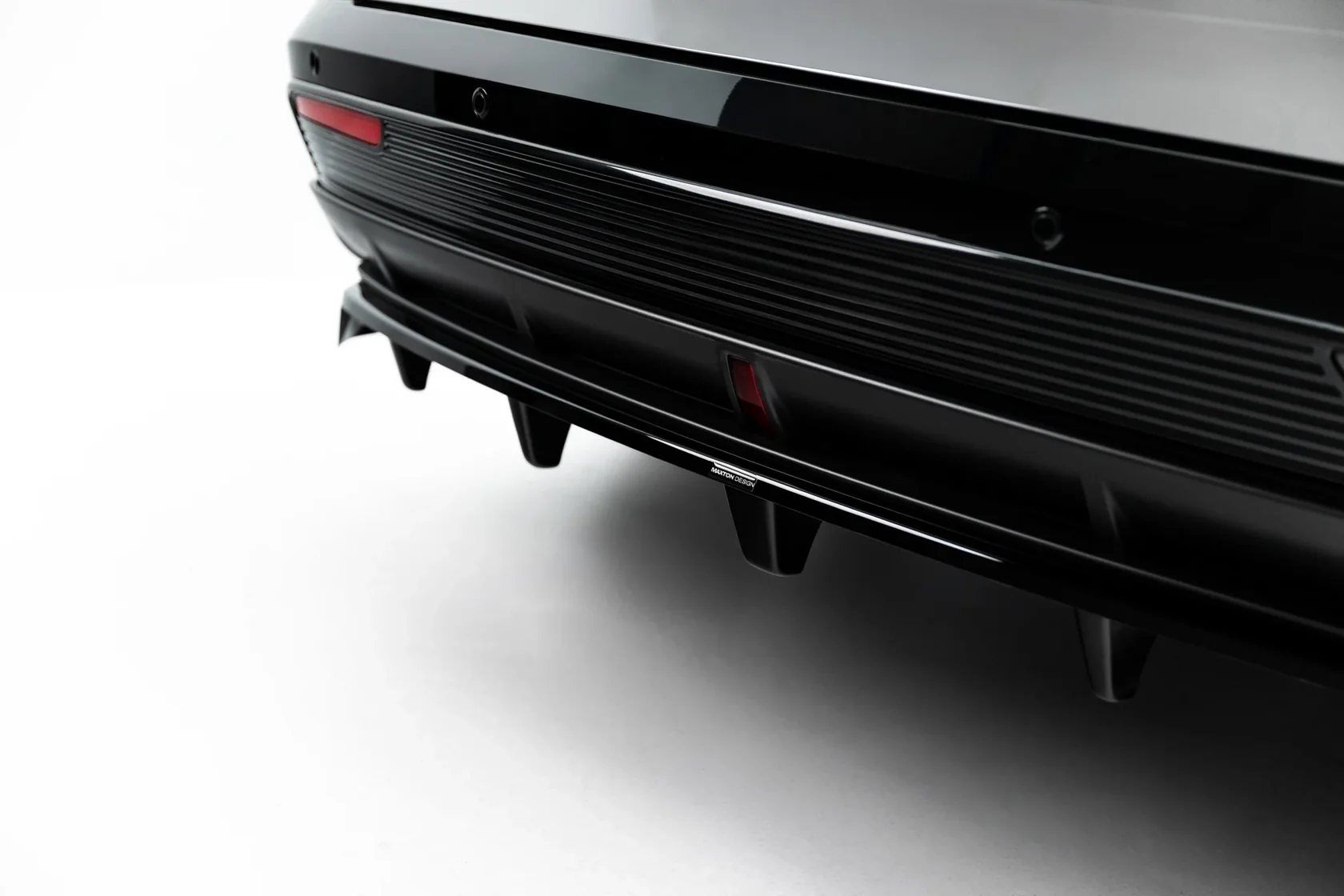 Diffusor passend voor Mazda 6e Mk1 Glans Zwart – Maxton Design