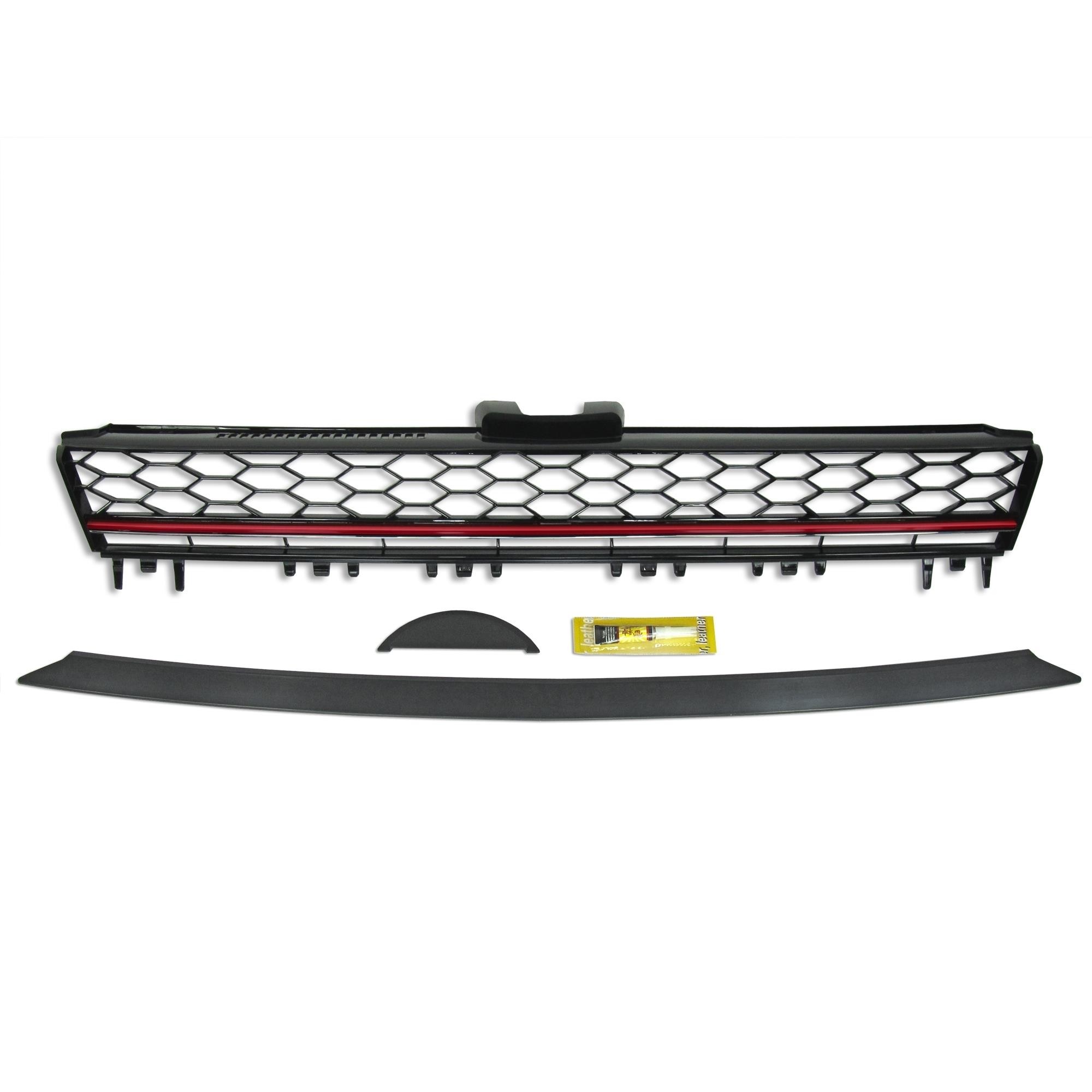 Grill passend voor VW Golf VII, GTI Look 12-