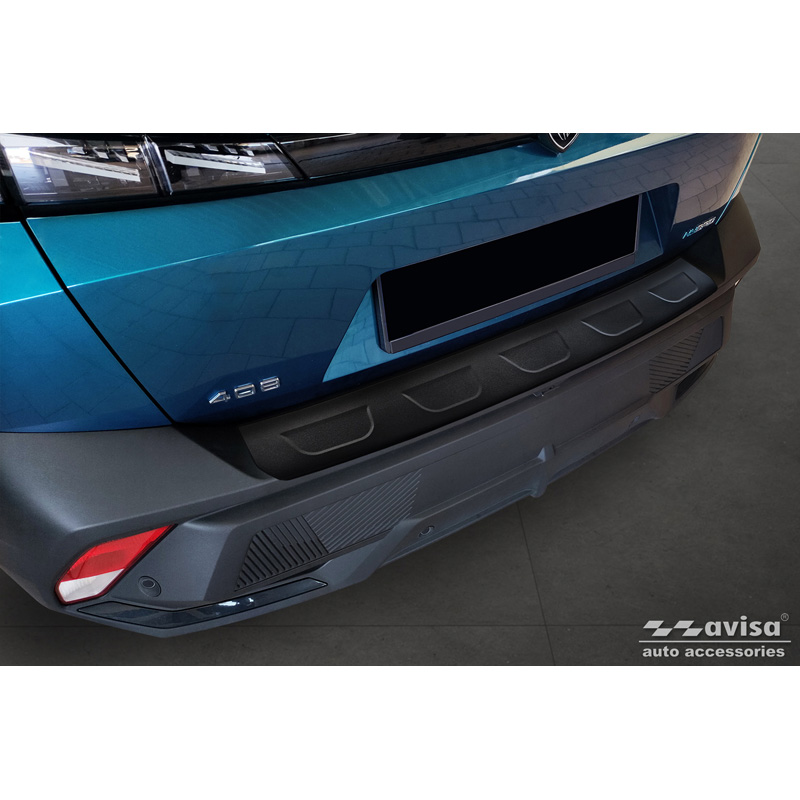 Matzwart RVS Achterbumperprotector  Peugeot 408 II Fastback 2023-