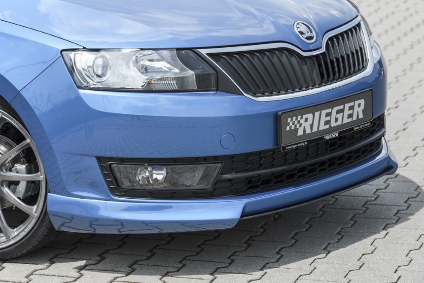 Zijskirts passend voor Skoda Rapid (NH) Rieger