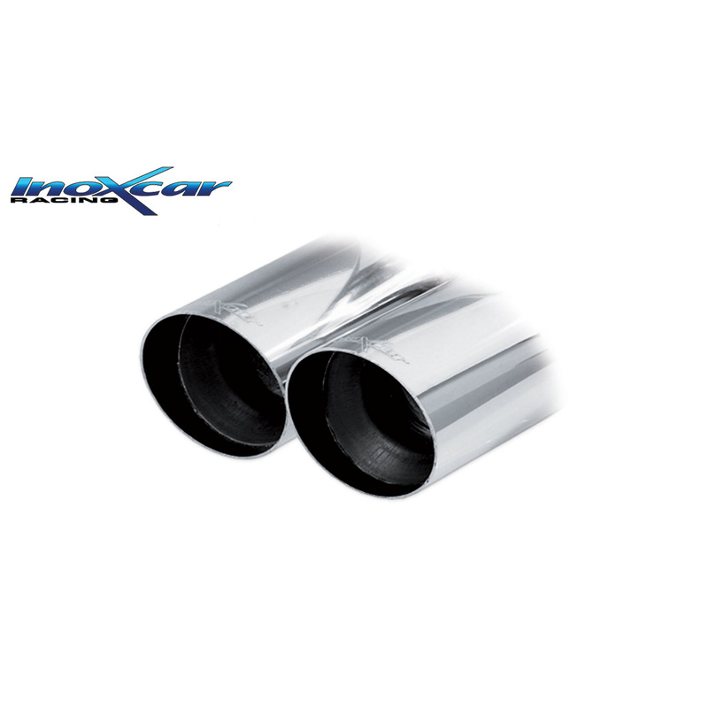 100% RVS Sportuitlaat  Mini Roadster R59 1.6S 184pk/JCW 211pk 2011- 2x80mm Racing