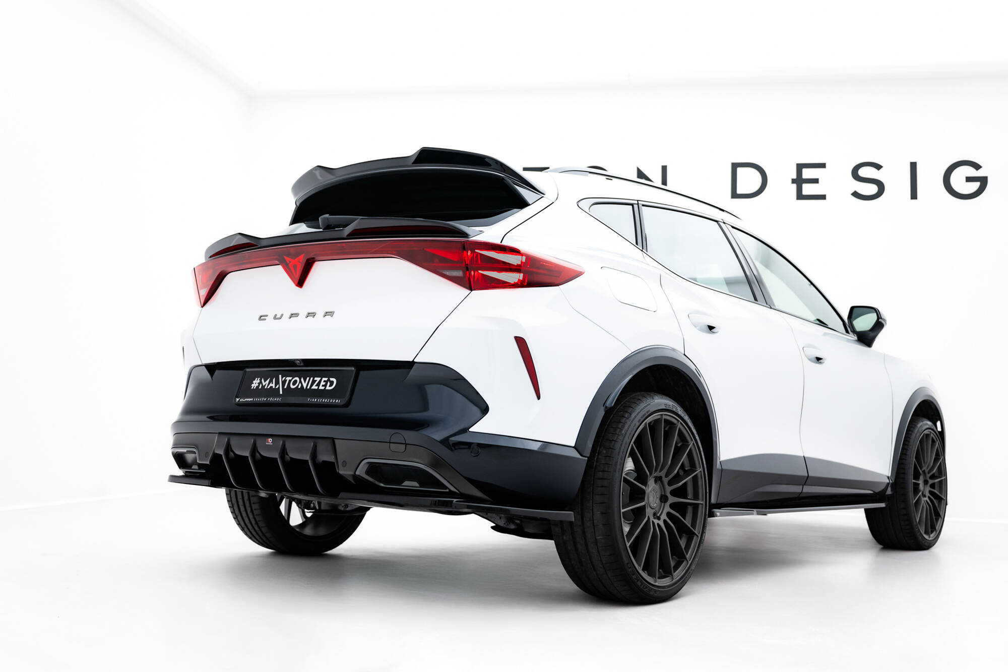 Spoiler passend voor Cupra Formentor Maxton Glans Zwart