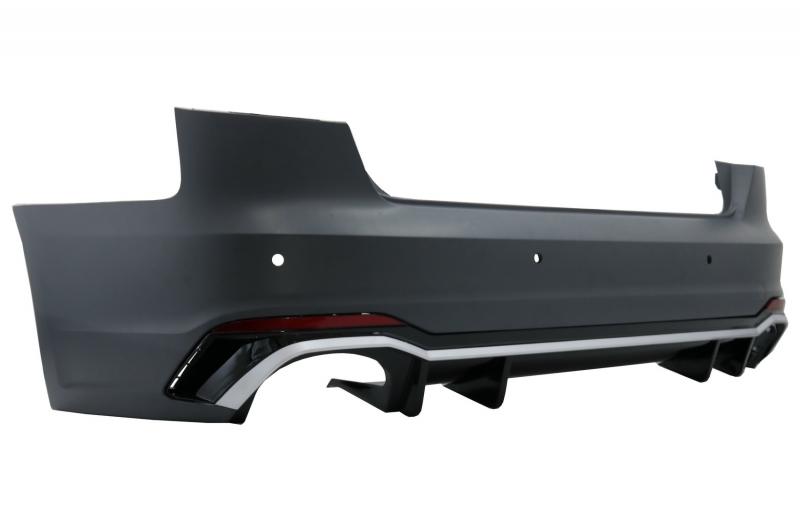 Achterbumper passend voor Audi A4 B9 2015-2019 RS4 Look
