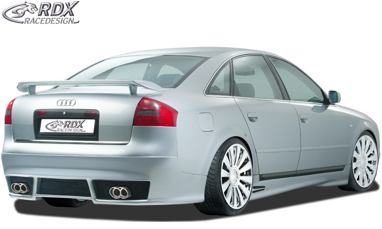 Achterbumper Diffuser passend voor Audi A6 4B/C5 Sedan 1997-2004 (GFK)