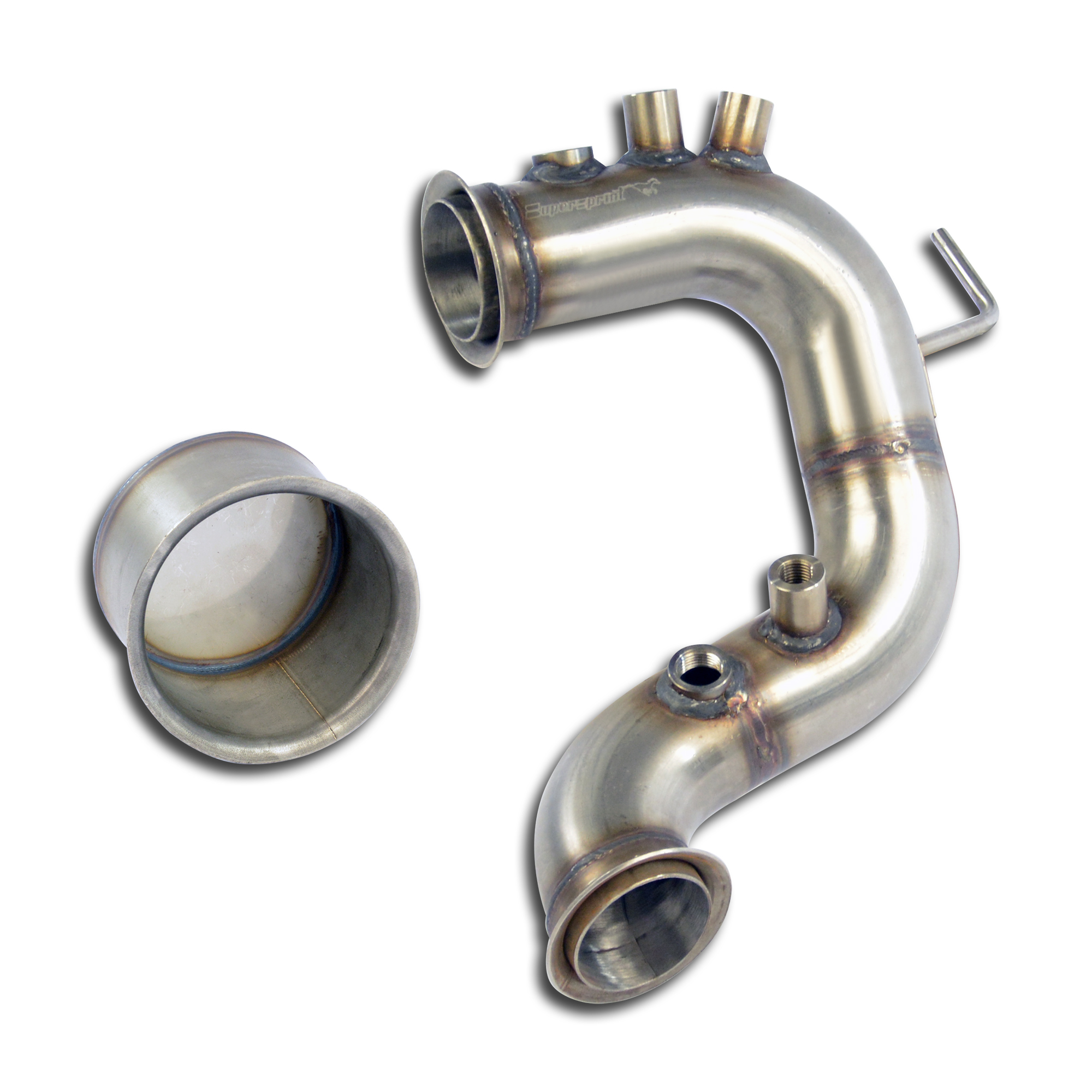 AUDI A3 8V Sedan QUATTRO 2.0 TDI (184 Hp) 2013 Turbo Downpipe (replaces diesel soot filter) With sen