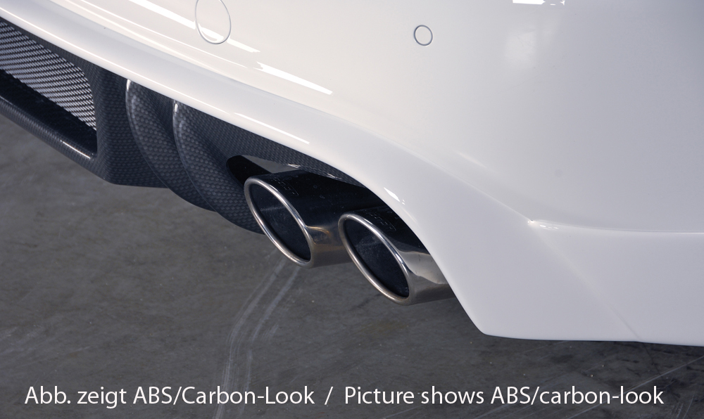 Diffuser passend voor Audi A4 B8 S-Line en S4 Rieger