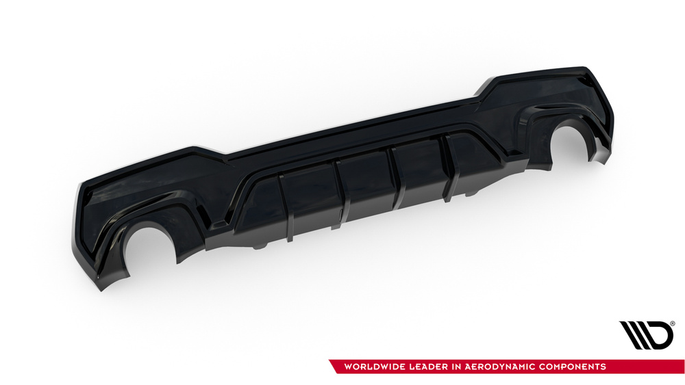 Achter Diffuser passend voor BMW 4 M-Pack G22 / G23 / G22 Facelift / G23 Facelift Maxton
