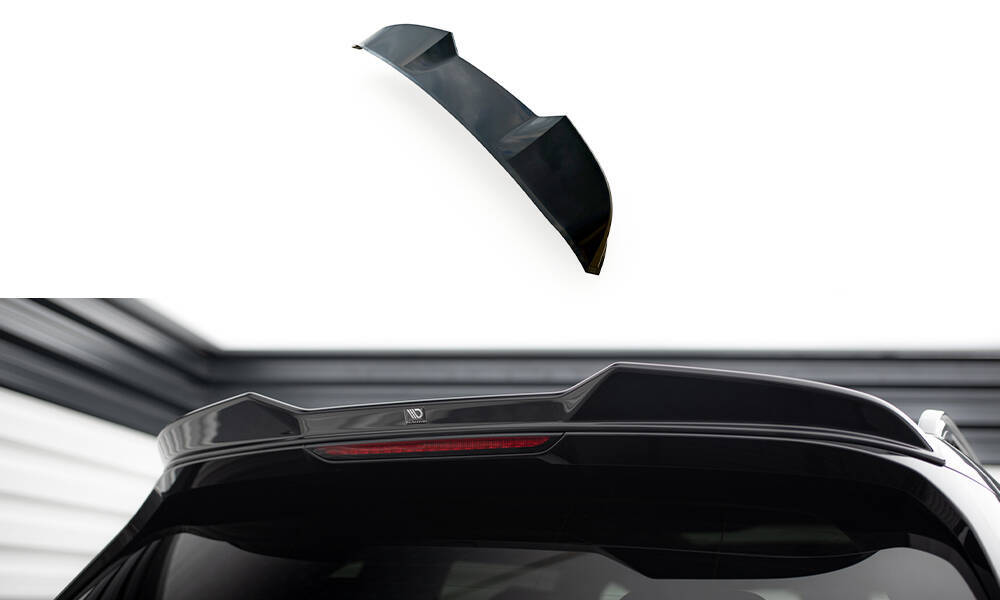 Spoiler passend voor BMW X7 M-Pack G07 FL Maxton Glans Zwart
