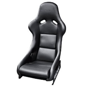 Sportstoel Pole Position dinamica zwart/kunstleder zwart