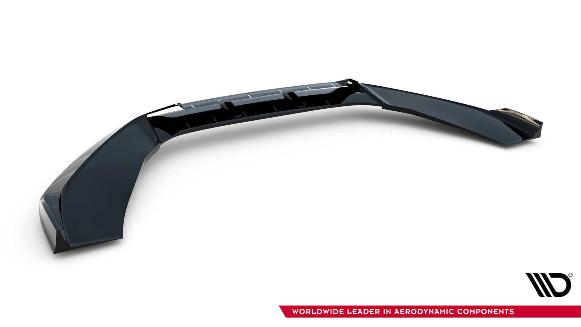Voorspoiler V.3 Audi A6 / A6 C7 S-line/ S6 C7 Facelift Maxton Glanzend zwart