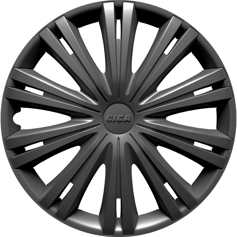 4-Delige Wieldoppenset Giga 13-inch gun-metal