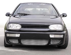 Voorbumper passend voor VW Golf III RS ABS kunstof!
