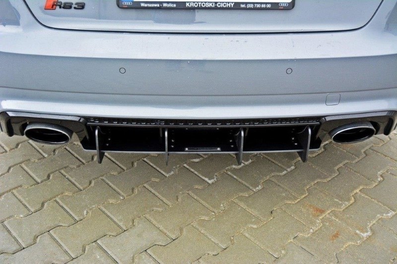 Achterkant Diffuser passend voor Audi RS3 8V Sportback