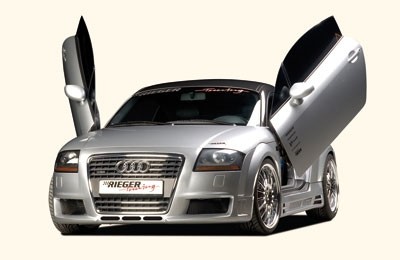 Voorbumper Audi TT Rieger R-Frame met air-intakes (SRA)