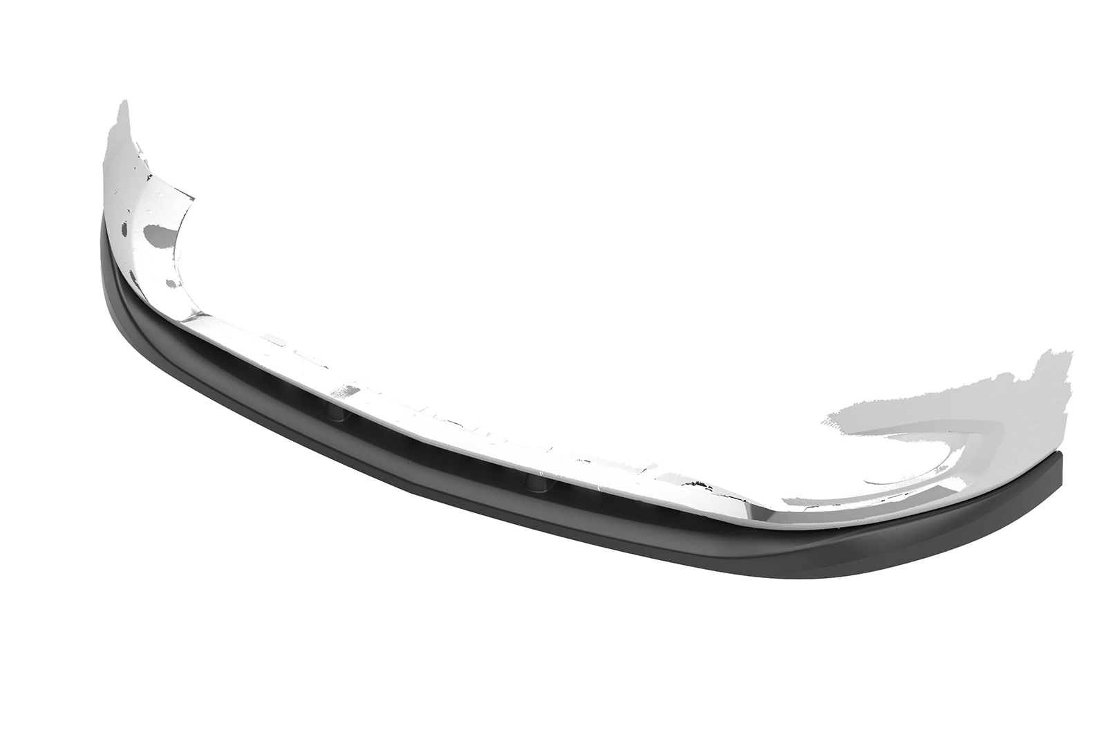Voorspoiler passend voor Mercedes-Benz Vito 447 glans zwart 2014–2023