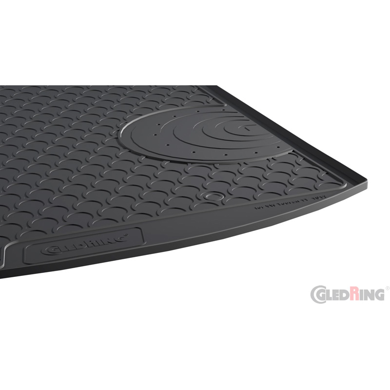 Rubbasol (Rubber) Kofferbakmat  Volkswagen Touran 1T 2003-2015 (5-personen) (Lage laadvloer)