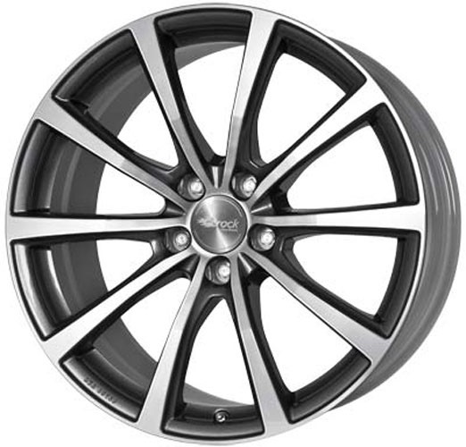 Brock B32 9,5x19 5x112 ET25 Himalaya grey - front gepolijst (HGV