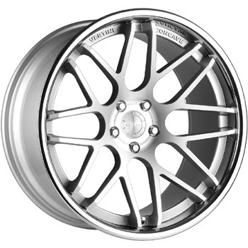 VERTINI MAGIC CONCAVE INOX SILVER MACHINE POLISHED 8,5x20 5x112