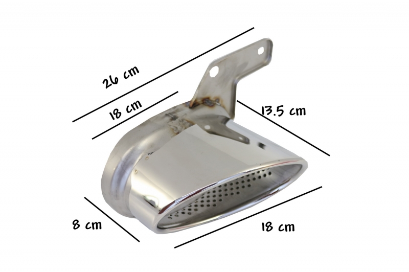 Achterbumper passend voor Audi A5 5F 16-19 RS5 Look incl. sierstukken