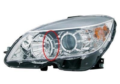 koplamp, H7+H7, elektr verstelb, incl stelmotortje, rechts,-09/2