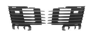 voorbumpergrille, voor mistlampen, links + rechts, (niet voor GT