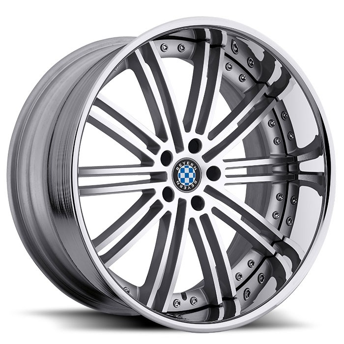 Velgen Beyern Baroque 22x9 5x120 ET30 Hyper Zilver