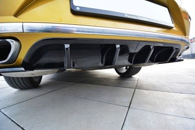 Diffuser passend voor Volkswagen Arteon Maxton Zwart Glans