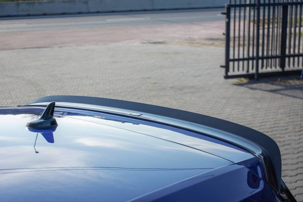 Spoiler passend voor VW Golf 7 R/ GTI Facelift Glans Zwart Maxton