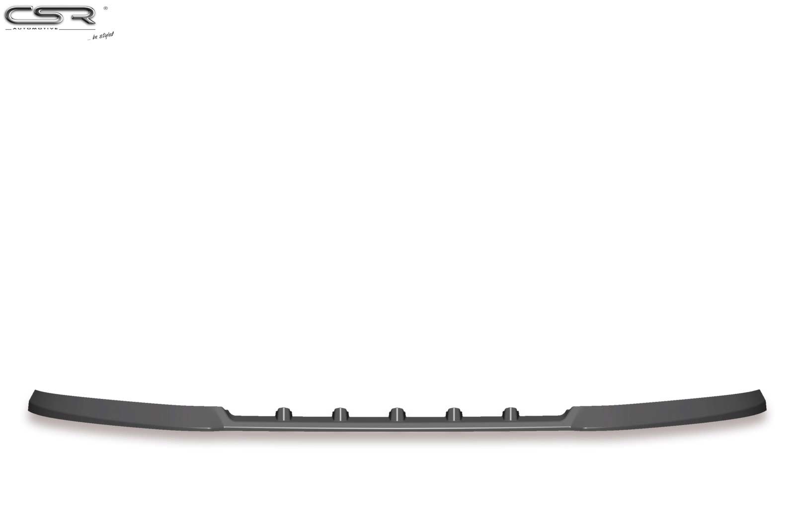 Voorspoiler passend voor VW Golf VII  Glans Zwart