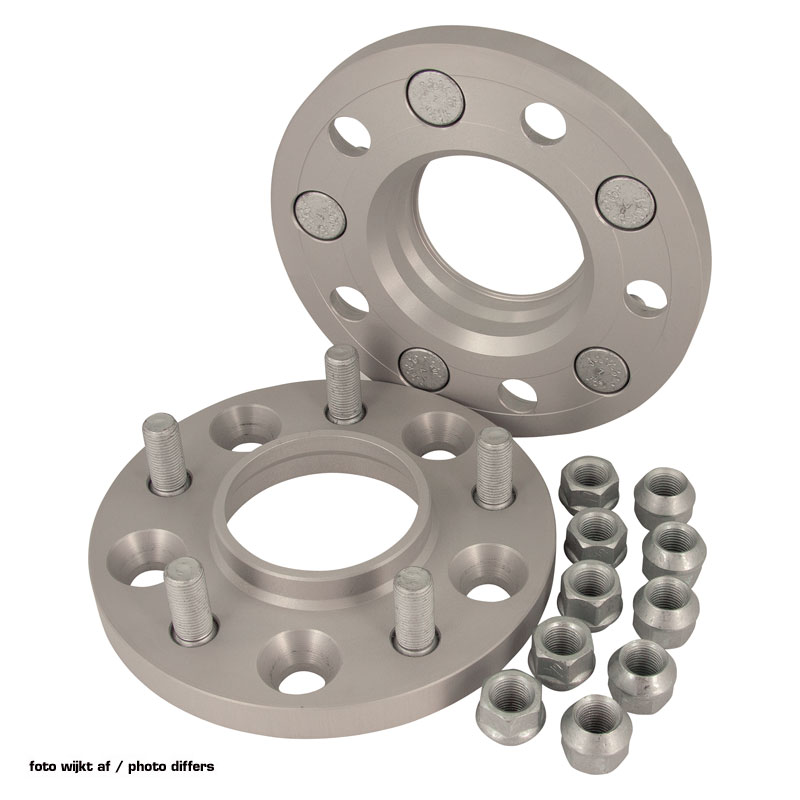 H&R Spoorverbreders 25mm 4x114,3 - Naaf 67,1mm - Boutmaat M12x1,5 -   Hyundai/Kia/Mitsubishi/Smart/Volvo