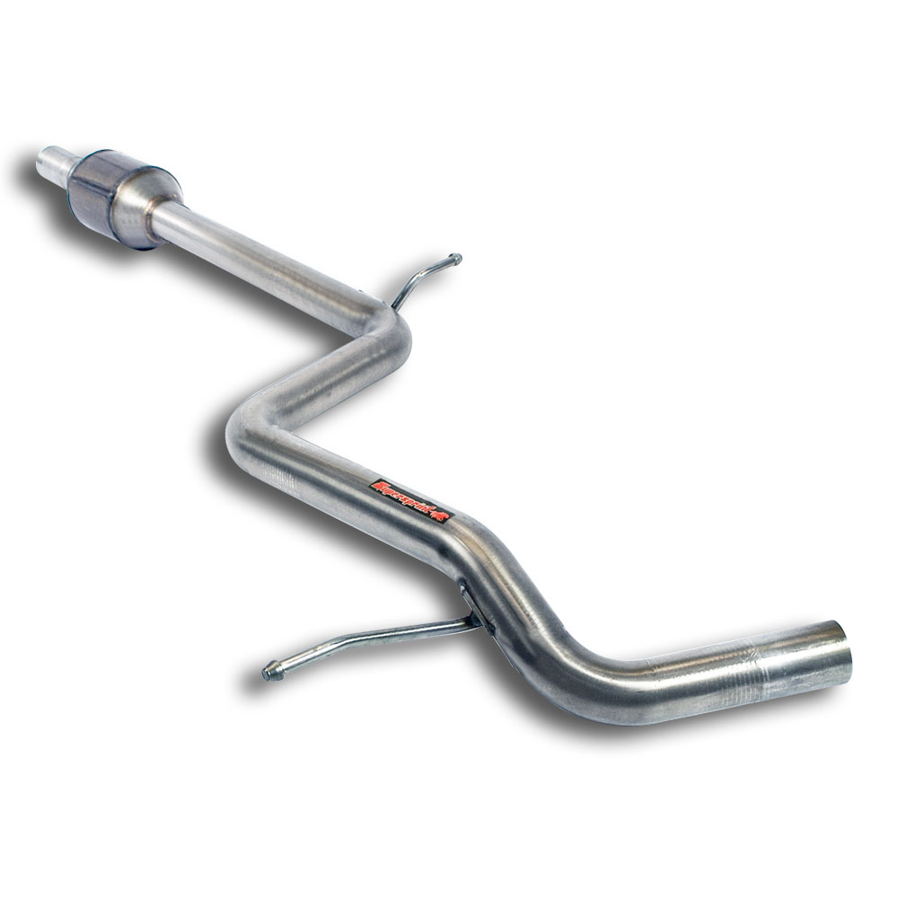 AUDI A3 8VA Sportback 2.0 TDI (150 Hp) 2012 Centre pipe with Metallic catalytic converter