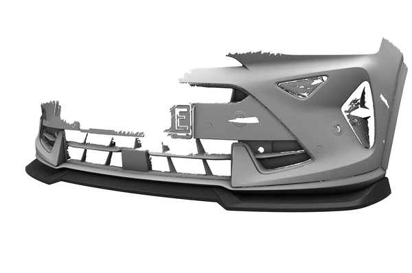 Voorspoiler passend voor Cupra Formentor – CSR Automotive Bekerspoilerlip Glanzend Zwart