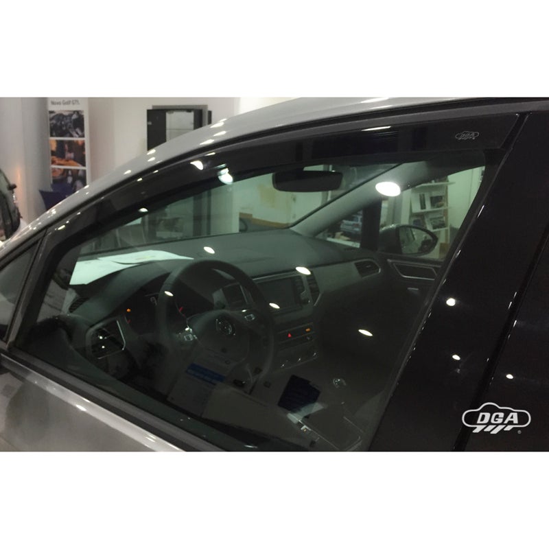 DGA Zijwindschermen  Volkswagen Golf VII Sportsvan 5-deurs 2014- (2-delig)