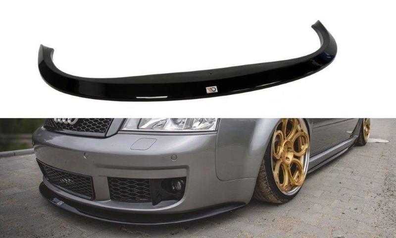 Voorspoiler passend voor Audi RS6 C5 Glanzend Zwart