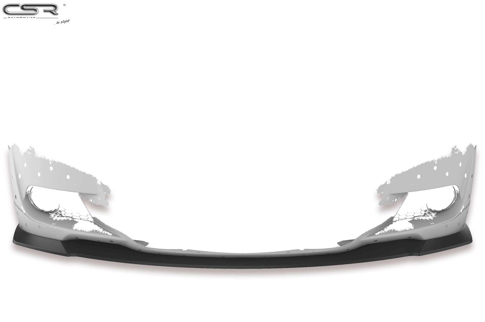 Voorspoiler BMW 3er E92 / E93 M-Paket Glans Zwart – 06/2006–03/2010