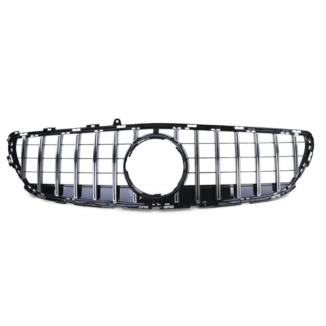 Grill passend voor Mercedes CLS C218 Facelift 14-18 GT Design Zwart/Chroom