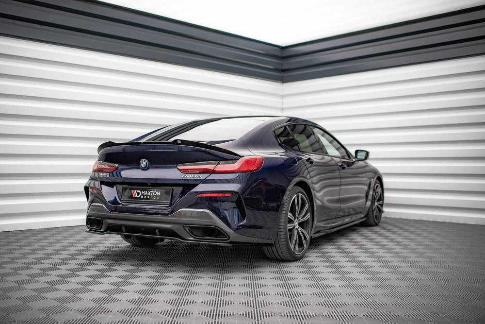 Spoiler passend voor BMW M850i Gran Coupe G16 Maxton Glans Zwart