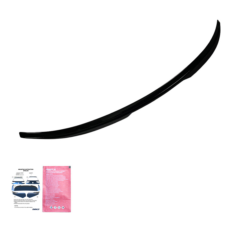 Achterspoiler  Audi Q3 (F3N) Sportback 2019-2025 incl. S-Line/RSQ3 - Glanzend zwart