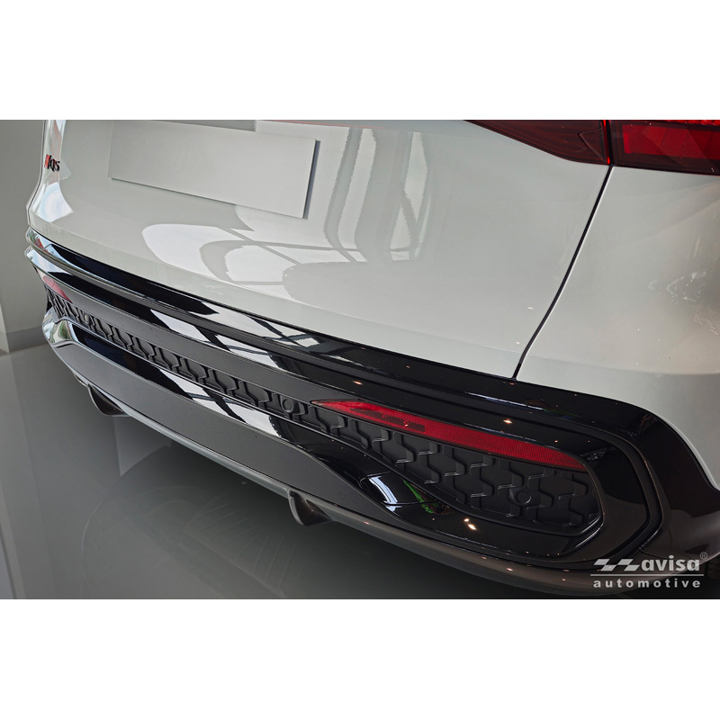 Avisa Zwart RVS Achterbumperprotector  Audi Q5 (GUB) 2025- 'Ribs'