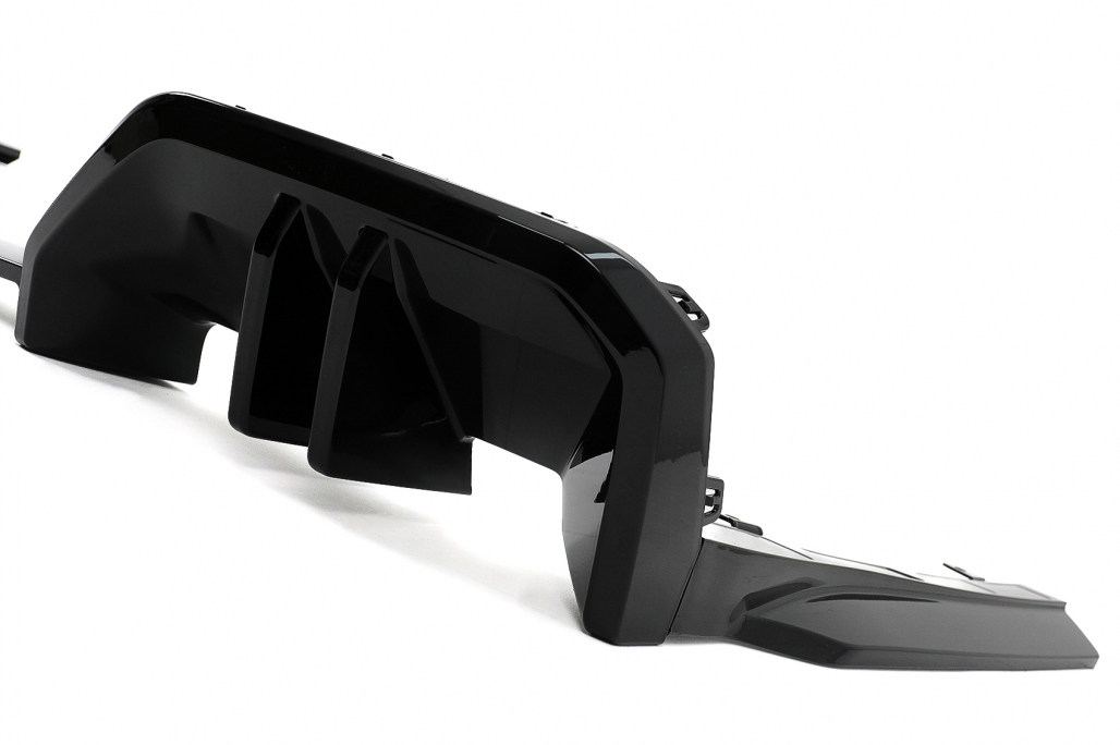 Bodykit passend voor BMW 5 G60 M-pack Black Knight Design Glans Zwart