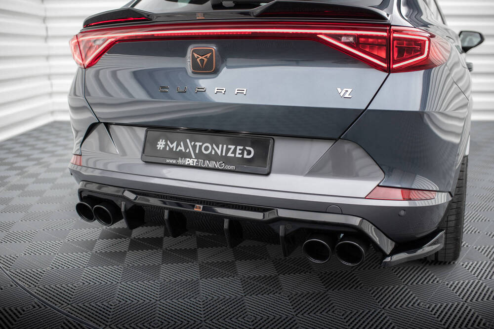 Diffuser passend voor Cupra Formentor Maxton Glans Zwart met Sierstukken