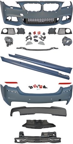 Bodykit passend voor BMW 5 Serie F10 10-13 M-Tech