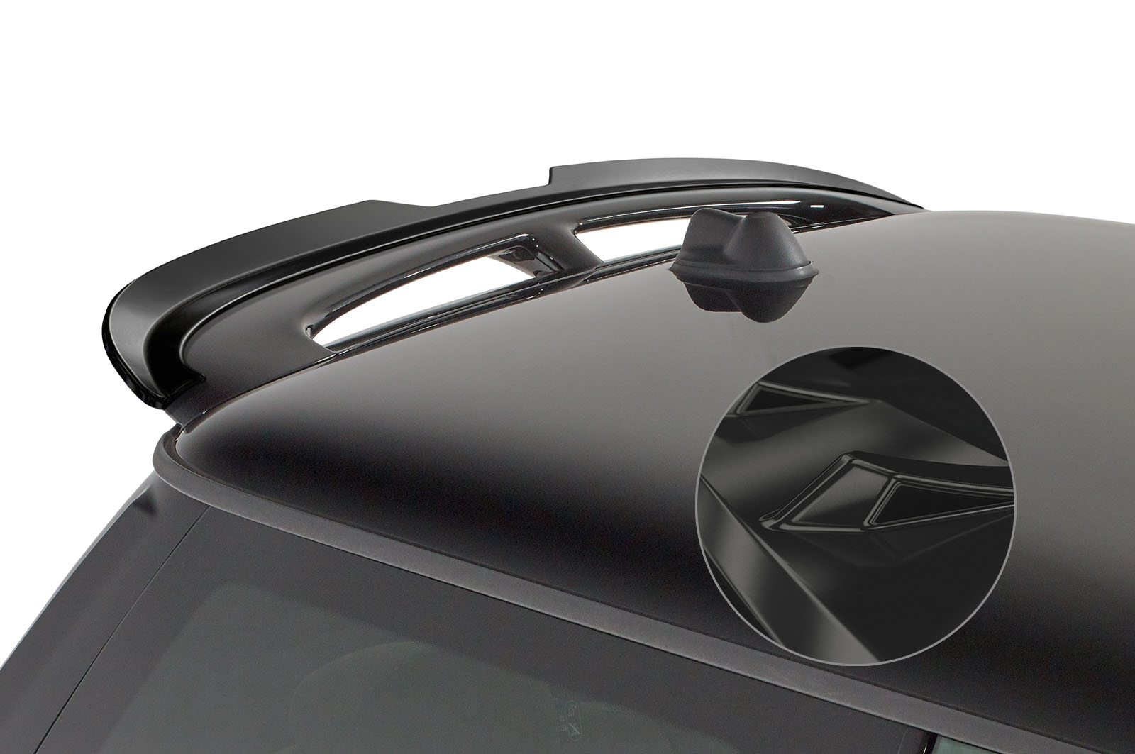 Achterspoiler Mini R56 John Cooper Works 2008–2013 – CSR Automotive – Glans Zwart