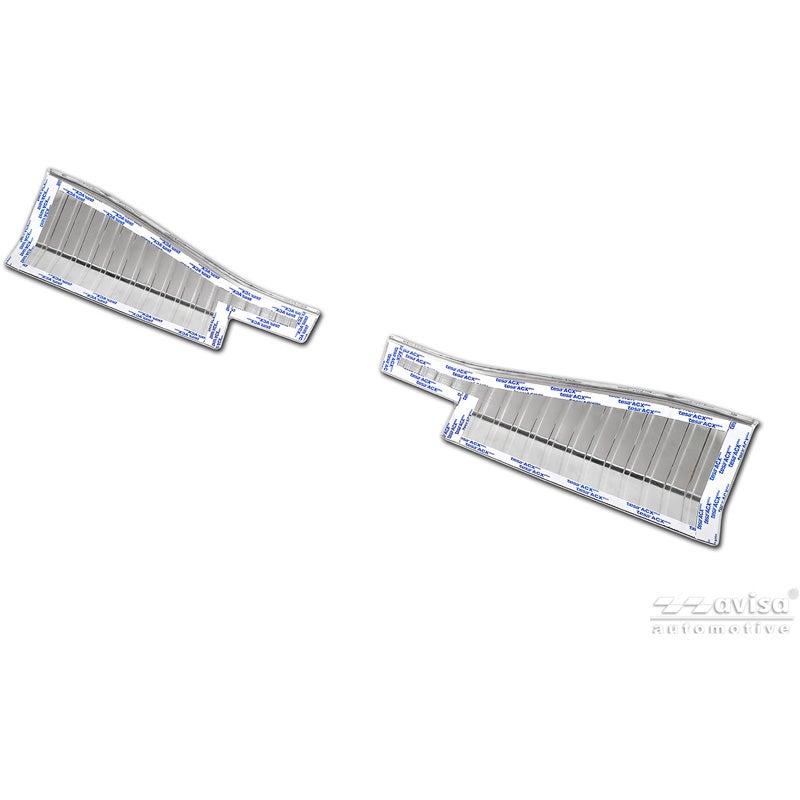 Avisa RVS Achterbumperprotector  Opel Grandland II 2024- - Zilver - 2-delig