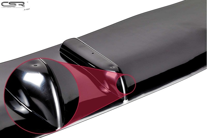 Voorspoiler passend voor Audi TT RS 8J zwart glans