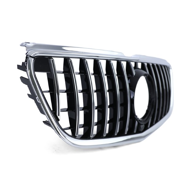 Grill passend voor Mercedes V-Class W447 (2014-..) GT Look Zwart/Chroom Camera